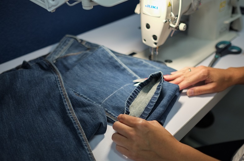 Ремонт джинсов